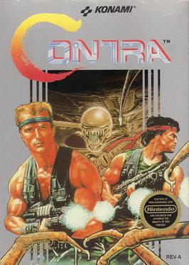 Contra original cover