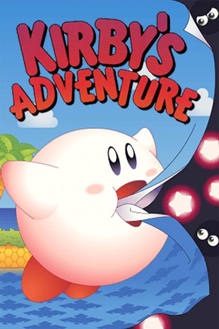 Kirby's Adventure NES box art